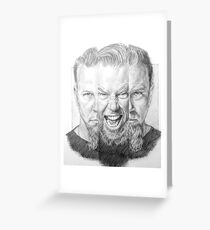 Metallica Greeting Card