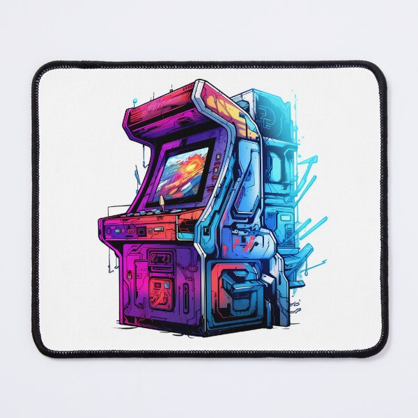 Item preview, Cyberpunk Video Game Arcade Cabinet designed and sold by SchorlCraft.