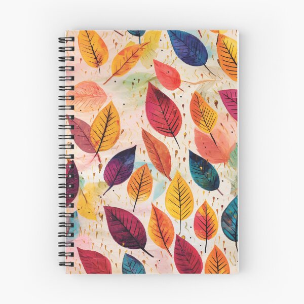 Item preview, Falling Colorful Leaves: Autumn Seasonal Change designed and sold by Lovegrass Prints.