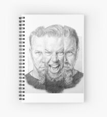 Cuaderno de espiral Metallica