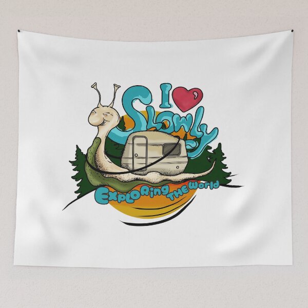 Item preview, Living in a camper exploring the world  designed and sold by JamajkaArtist.