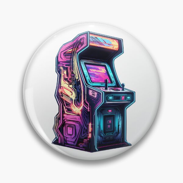 Item preview, Cyberpunk Video Game Arcade Cabinet designed and sold by SchorlCraft.