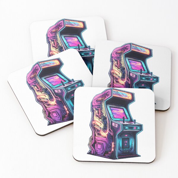 Item preview, Cyberpunk Video Game Arcade Cabinet designed and sold by SchorlCraft.