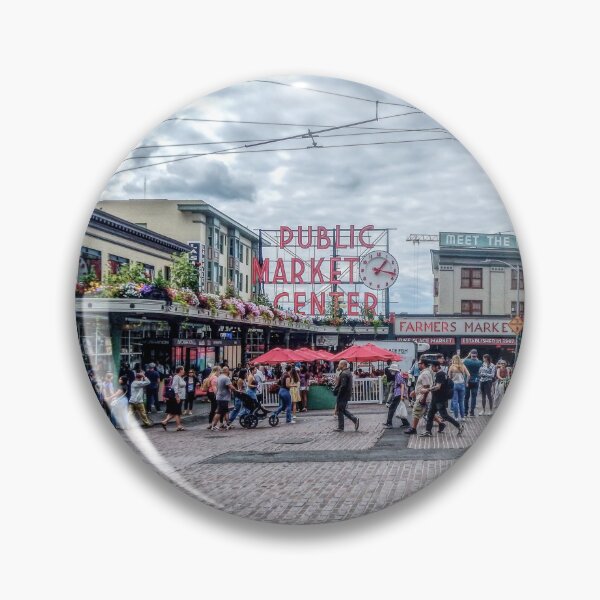 Item preview, Seattle Public Market designed and sold by Ernie Steven Dickey.