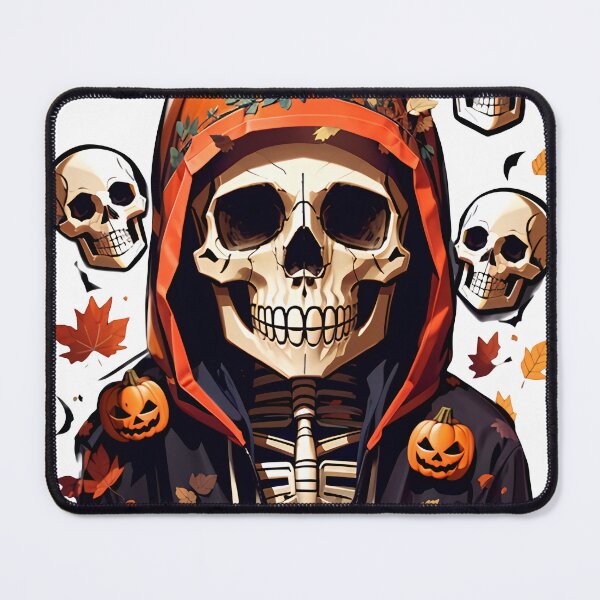 Item preview, Hooded Halloween Skeleton designed and sold by T3goods.