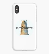 Exterminate iPhone Case/Skin