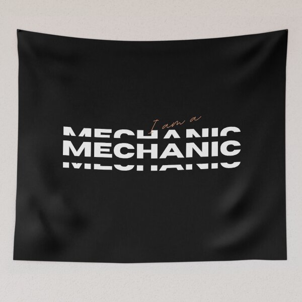 Item preview, I am a Mechanic designed and sold by OurBarcode.