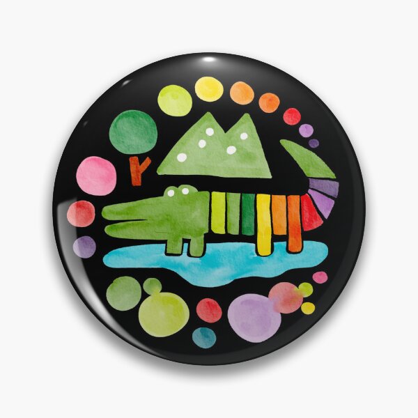 Aperçu de l'œuvre crocodile coloré, cadeau drôle créée et vendue par your-t-shirts55.