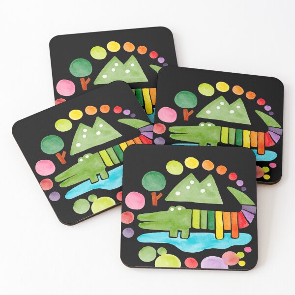 Item preview, colorful crocodile,funny gift designed and sold by your-t-shirts55.