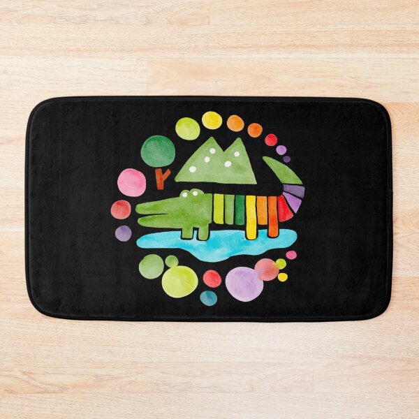 Item preview, colorful crocodile,funny gift designed and sold by your-t-shirts55.