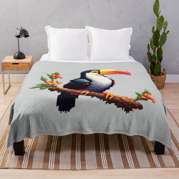 Item preview, Pixel Toucan Design Print designed and sold by randomtdesigns.