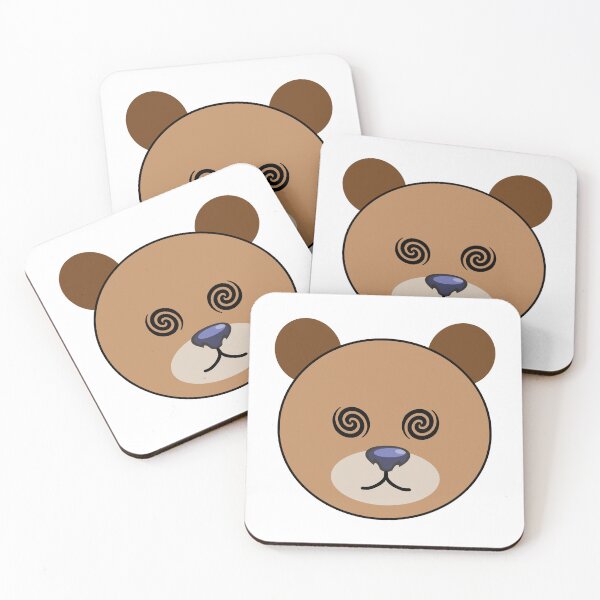 Item preview, Hallucination Bear Emoji designed and sold by m2inspiration.