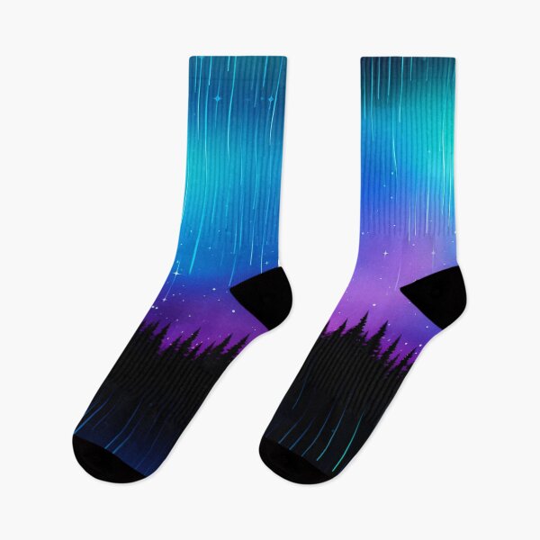 Item preview, Starry Northern Lights designed and sold by CraftCartelArt.