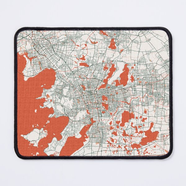 Item preview, Suzhou City Map of Jiangsu, China  - Bohemian designed and sold by deMAP.