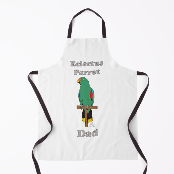 Item preview, Eclectus Parrot Dad -- Oscar Jones designed and sold by Laughing Parrot Studio.