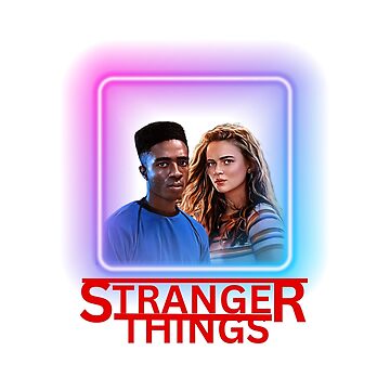 Artwork thumbnail, Stranger Things Max and Lucas by Graphic01Sl