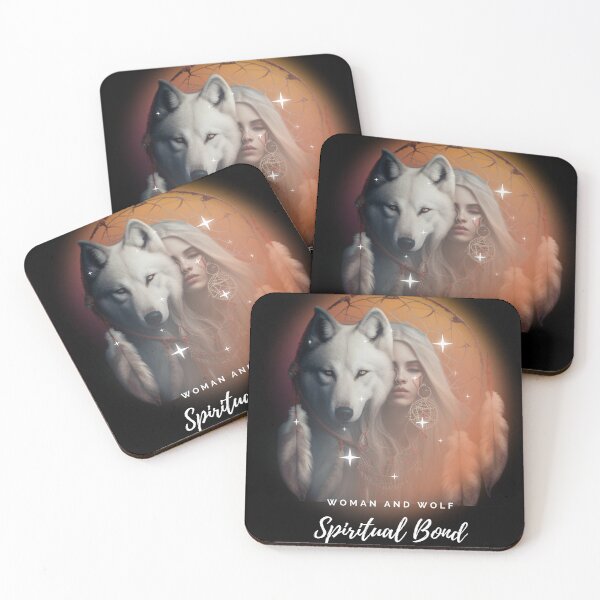 Item preview, Woman And Wolf designed and sold by Monica-Designs.