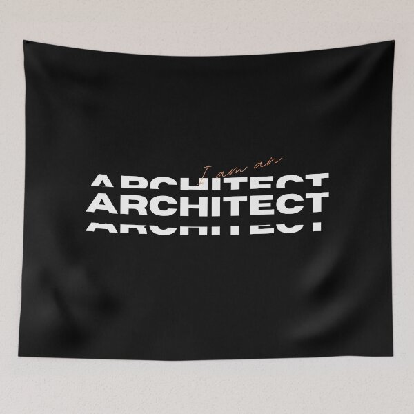 Item preview, I am an Architect designed and sold by OurBarcode.