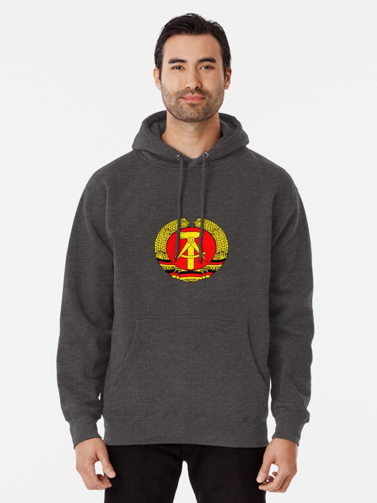 Sudaderas alemania oriental Sajonia Anhalt RDA triunfo germano-orientales resina Hoodie