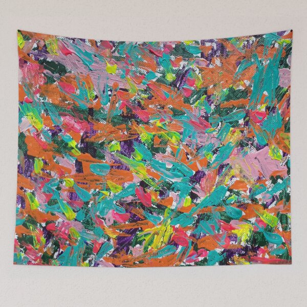 Item preview, Colors and Brushstrokes in Acrylic Paints designed and sold by DanielleGensler.