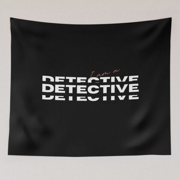 Item preview, I am a Detective designed and sold by OurBarcode.