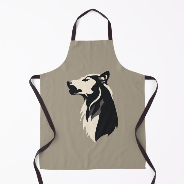 Item preview, Minimalist Wolf on light brown Nº 3 designed and sold by Bauani.