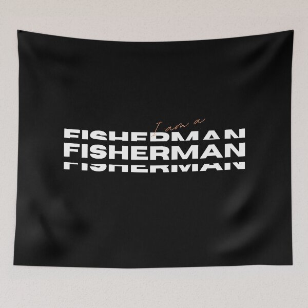 Item preview, I am a Fisherman designed and sold by OurBarcode.