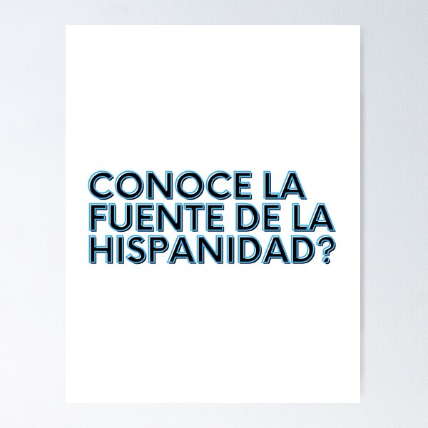 Item preview, Do you know the source of La Hispanidad? designed and sold by LosCocosDesign.