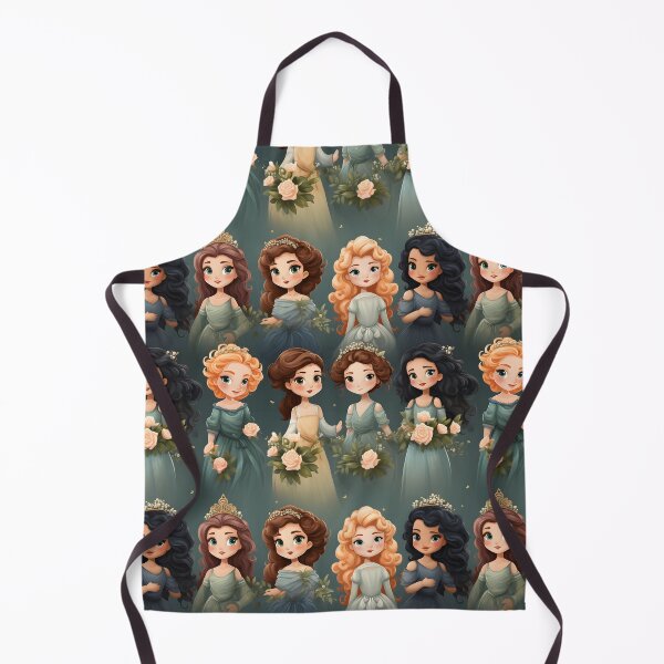 Item preview, Princesses Pattern 9 designed and sold by DigitalPatternx.