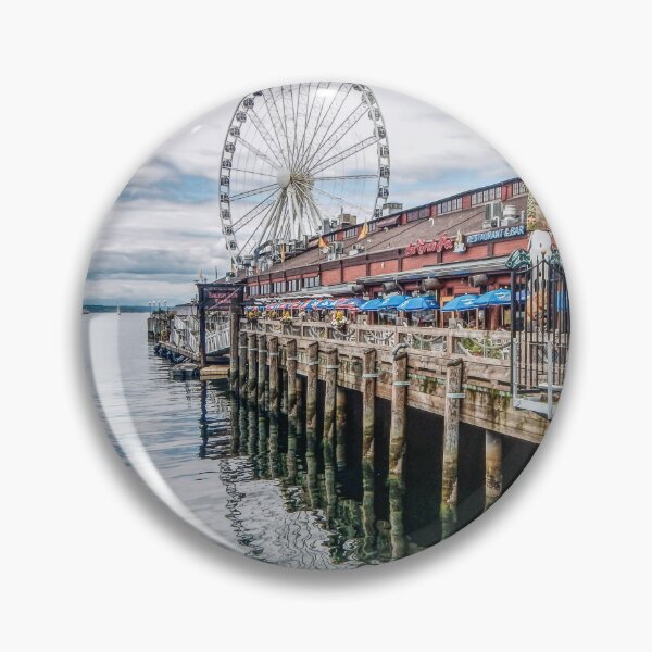 Item preview, Seattle's Waterfront Pier designed and sold by Ernie Steven Dickey.