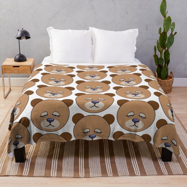 Item preview, Sleepy Bear Emoji designed and sold by m2inspiration.