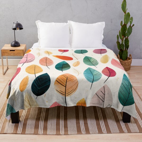 Item preview, Fall Leaves: Colorful Seasonal Leaf Pattern designed and sold by Lovegrass Prints.