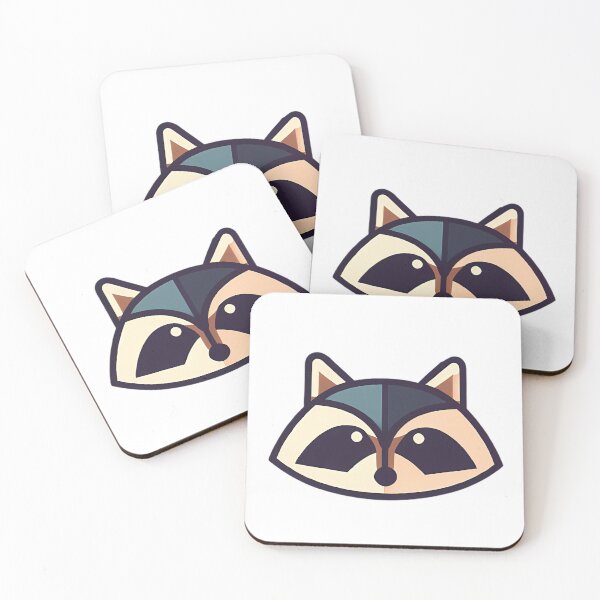 Item preview, Minimalist Aesthetic Raccoon designed and sold by MinimalistHaven.
