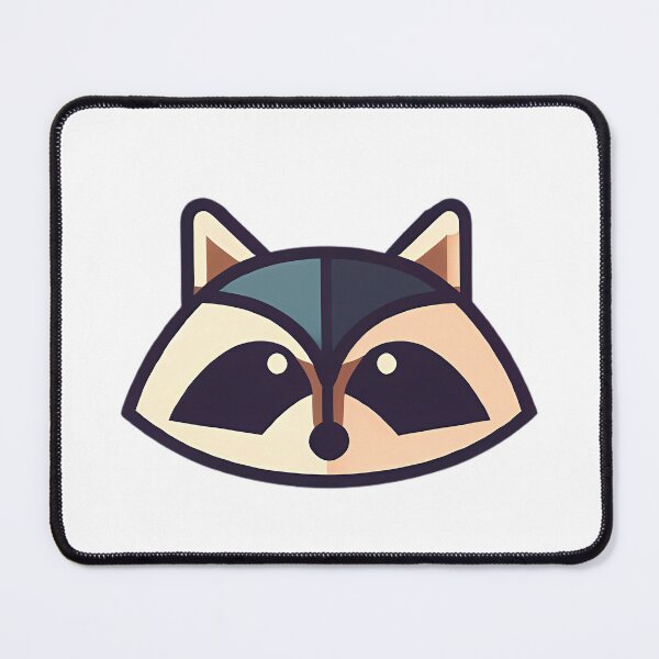 Item preview, Minimalist Aesthetic Raccoon designed and sold by MinimalistHaven.