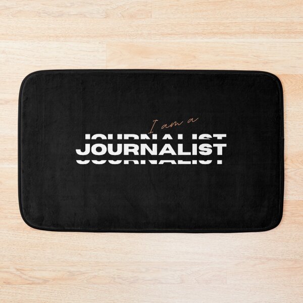 Item preview, I am a Journalist designed and sold by OurBarcode.