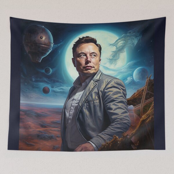 Item preview, OBRA DE ELON MUSK I designed and sold by ARTY-creation.