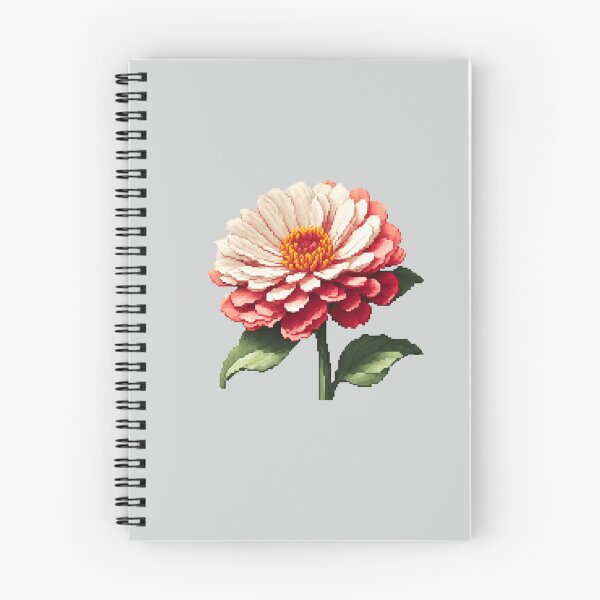 Item preview,  Pixel Zinnia Design Print  designed and sold by randomtdesigns.