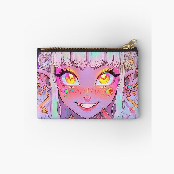Item preview, Cute Elven Anime Girl With Green Heart designed and sold by bubblegoth.
