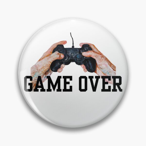 Item preview, Retro Game Console - Nostalgic Gamer Artwork - Game Over designed and sold by tivayes-shop.