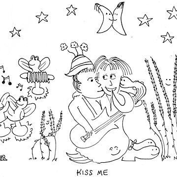 Artwork thumbnail, Kiss Me by fred rosenthal