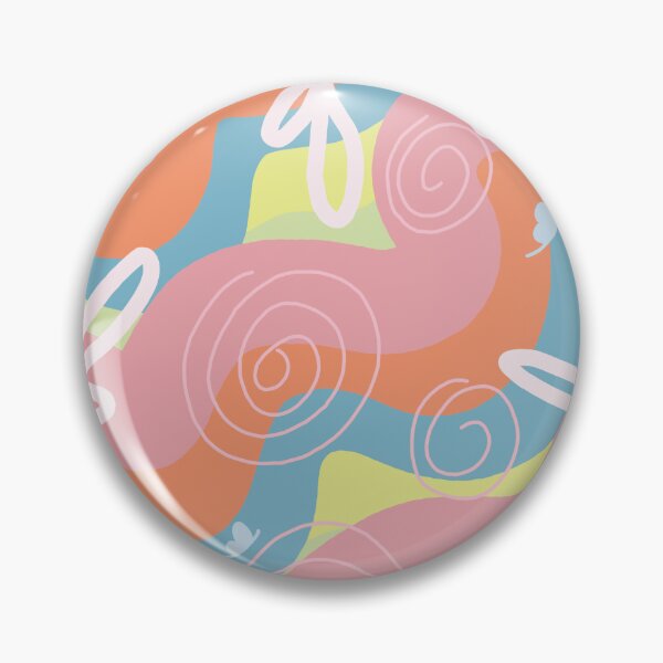 Item preview, Colorful waves pattern  designed and sold by MeisVivis.