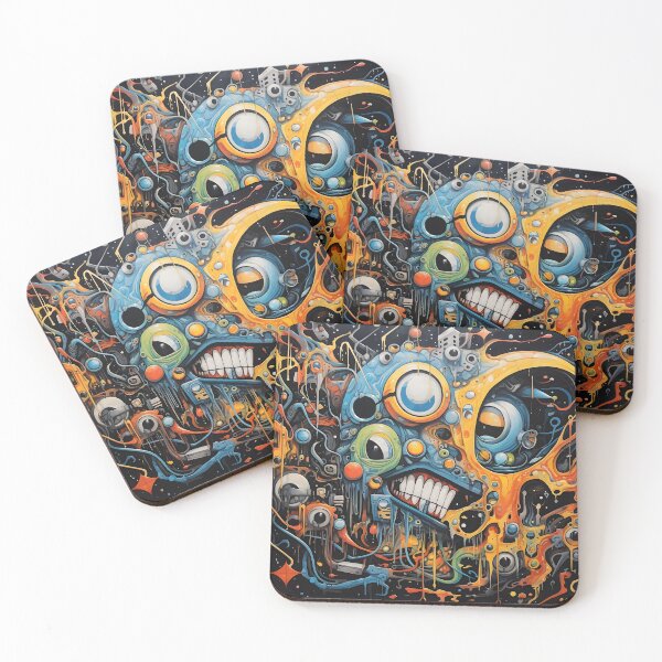 Artikelvorschau, Abstrakter Halloween-Stil Nr.02 entworfen und verkauft von ShioriArt Design.