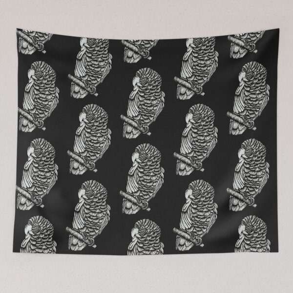Item preview, White Parrot "Ara" designed and sold by Anmioma.