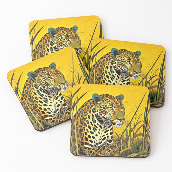 Item preview, Leopard Observing designed and sold by George Hutton Hunter.