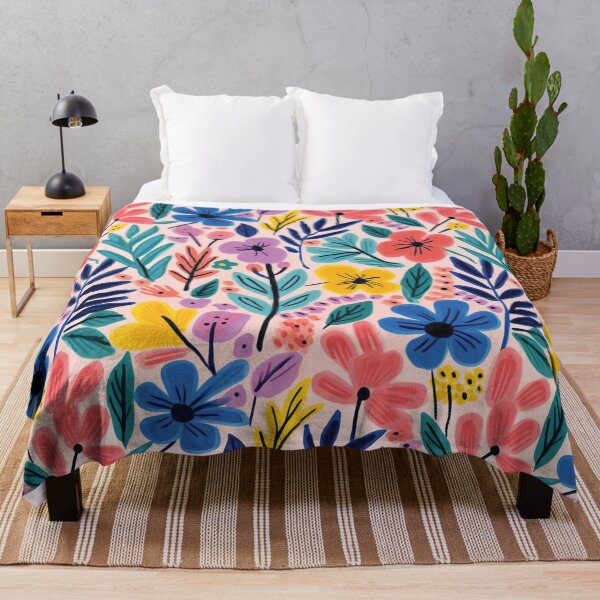 Item preview, Color Flowers: Springtime Garden Flower Arrangement designed and sold by Lovegrass Prints.