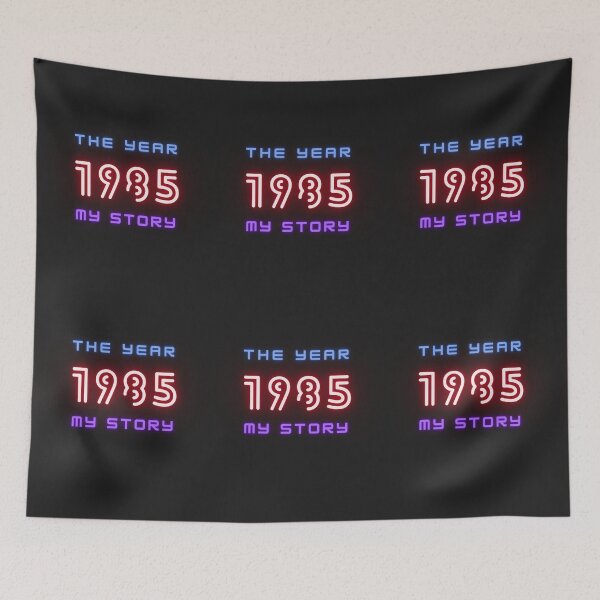 Item preview, The Year 1985 My Story designed and sold by MarcinCollie.