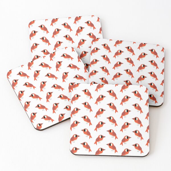 Item preview, Bird repeat pattern designed and sold by Millie Oldham.