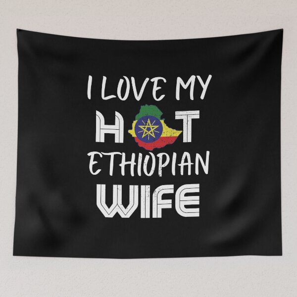 Item preview, I Love My Hot Ethiopian Wife Husband designed and sold by Furahisha.