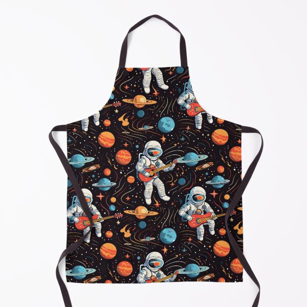 Artikelvorschau, Cosmic Serenade Astronaut Jamming Among Stars Pattern entworfen und verkauft von IMUZEN.