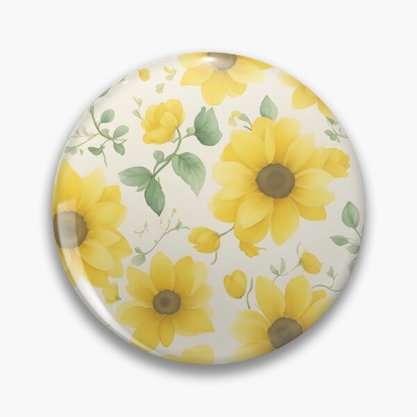 Item preview, Yellow flowers watercolour Seamless patterns of yellow flowers and trees designed and sold by teerapol24.
